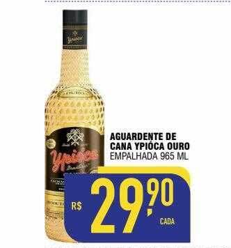 Aguardente de cana ypióca ouro