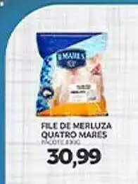 Filé de merluza quatro mares