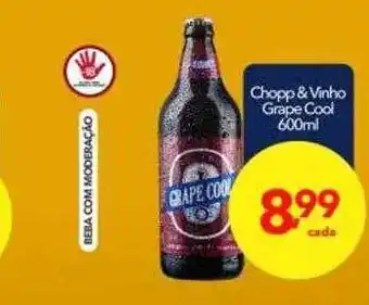 Lopes Supermercados Chopp & vinho grape cool oferta