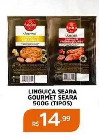 Pinheiro Supermercado Linguiça seara gourmet seara oferta