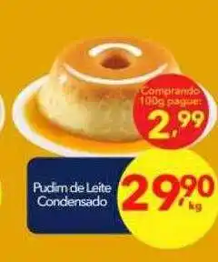 Lopes Supermercados Pudim de leite condensado oferta