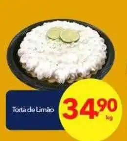 Lopes Supermercados Torta de limão oferta