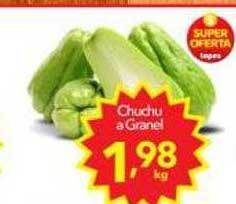 Lopes Supermercados Chuchu a granel oferta