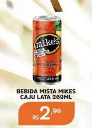 Bebida mista mikes caju