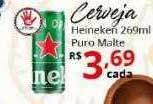 Ricoy Supermercados Cerveja heineken puro malte oferta