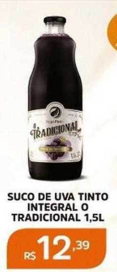 Pinheiro Supermercado Suco de uva tinto integral o tradicional oferta