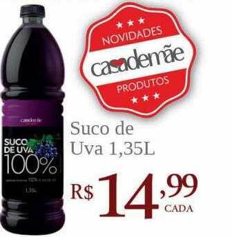 Royal Supermercados Suco de uva oferta