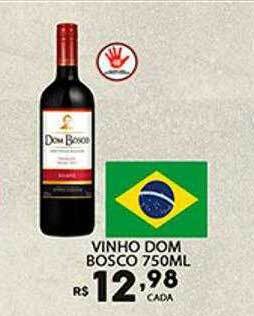 Supermercado Porecatu Vinho dom bosco oferta
