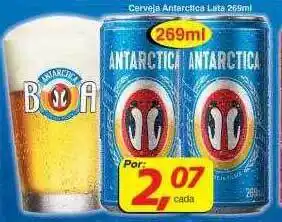 Supermercados Guanabara Cerveja antarctica lata oferta