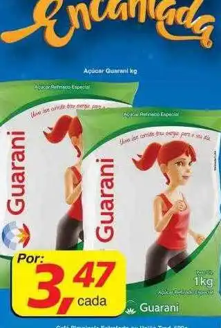 Supermercados Guanabara Açúcar guarani oferta