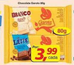 Supermercados Guanabara Chocolate garoto oferta
