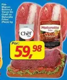Supermercados Guanabara Filé mignon bovino a vacuo do cheff ou maturatta friboi oferta