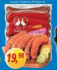 Supermercados Guanabara Linguiça calabresa perdigão oferta