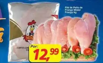 Supermercados Guanabara Filé de peito de frango mister frango oferta