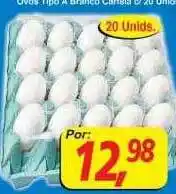 Supermercados Guanabara Ovos tipo a blanco oferta