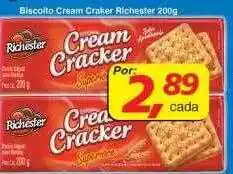 Supermercados Guanabara Biscoito cream cracker richester oferta