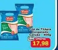 Nagumo Filé de tilápia congelado canção oferta