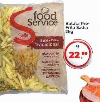 Tonin Superatacado Batata pré-frita sadia oferta