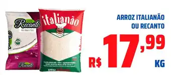 Arroz italianão ou recanto