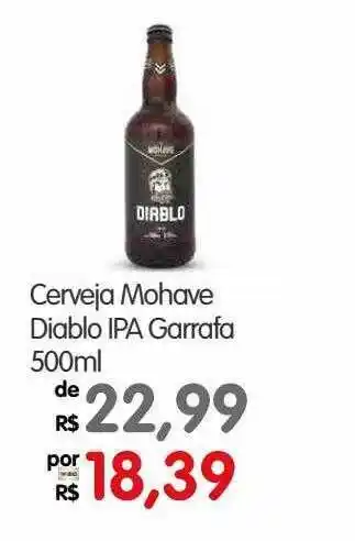 Cerveja mohave diablo ipa garrafa