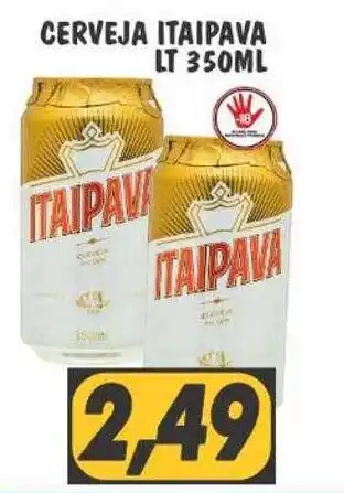 Cerveja itaipava lt
