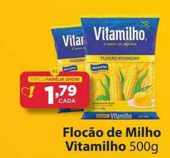 Super Show Flocão de milho vitamilho oferta