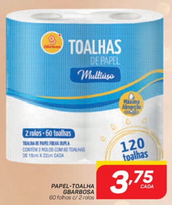 GBarbosa Papel -Toalha Gbarbosa oferta