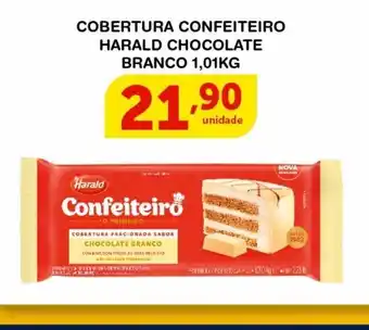 Roldão Cobertura confeteiro harald chocolate branco oferta