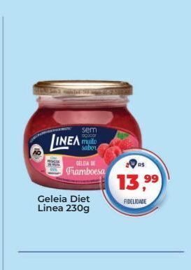 Tonin Superatacado Geleia diet linea 230g oferta