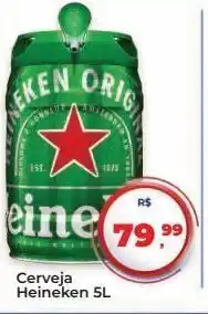 Tonin Superatacado Cerveja heineken 5l oferta
