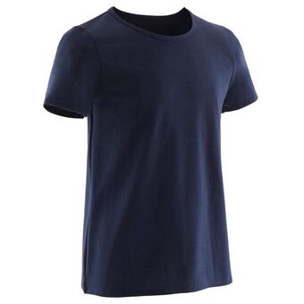Camiseta básica infantil menino azul marinho