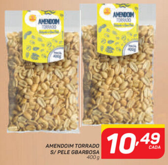 GBarbosa Amendoim Torrado s/ pele Gbarbosa 400g oferta