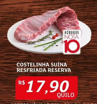 Assaí Atacadista Costelinha Suína Resfriada Reserva 1kg oferta
