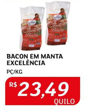 Assaí Atacadista Bacon em Manta Excelência oferta