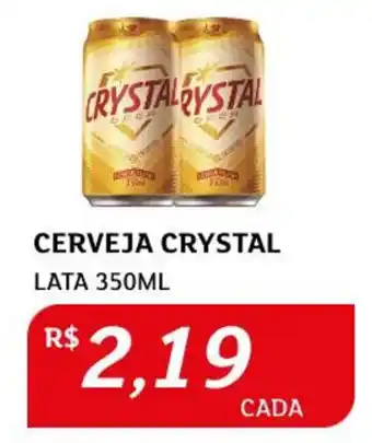 Assaí Atacadista Cerveja Crystal 350ml Lata oferta