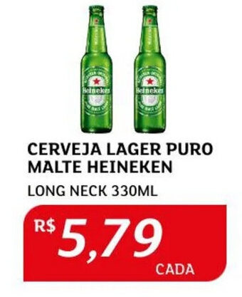 Assaí Atacadista Cerveja Lager Puro Malte Heineken 330ml oferta