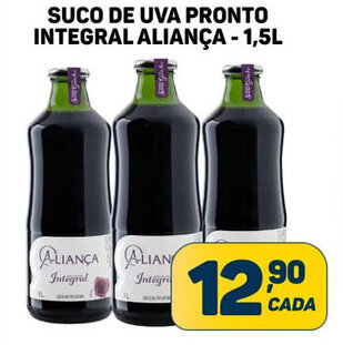 Dom Atacadista Suco de Uva Pronto Integral Aliança 1.5L oferta