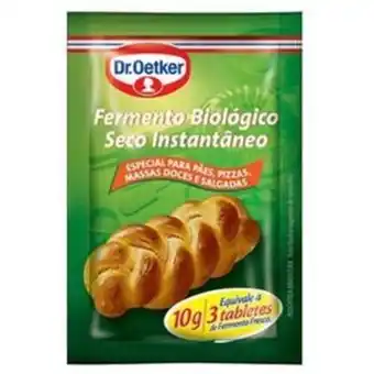 Fermento biológico oetker instantâneo sachê 10g