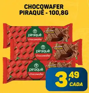 Dom Atacadista Chocowafer Piraquê 100.8g oferta