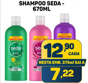 Dom Atacadista Shampoo Seda 670ml oferta