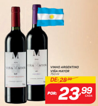 GBarbosa Vinho Argentino Vina Mayor 750ml oferta
