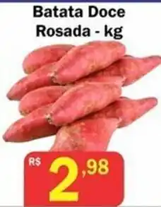 Supermercados Pedroso Batata Doce Rosada 1kg oferta
