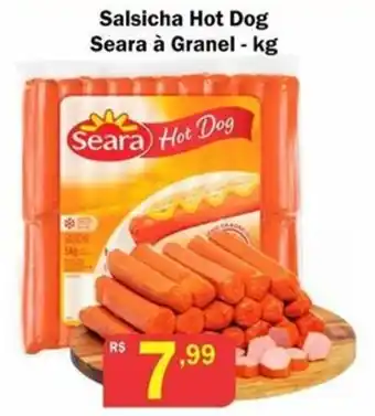 Salsicha Hot Dog Seara a granel 1kg