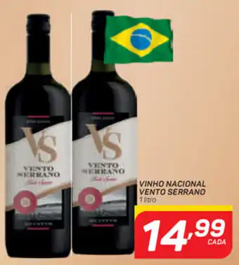 GBarbosa Vinho Nacional Vento Serrano 750ml oferta