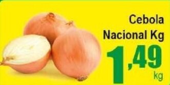 Higa's Supermercado Cebola Nacional 1kg oferta