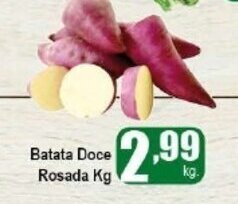 Higa's Supermercado Batata Doce Rosada 1kg oferta
