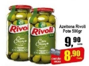 Higa's Supermercado Azeitona Rivoli pote 500g oferta