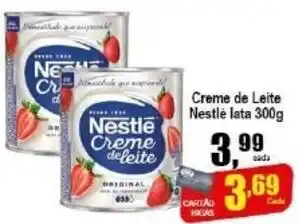 Higa's Supermercado Creme de Leite Nestle lata 300g oferta