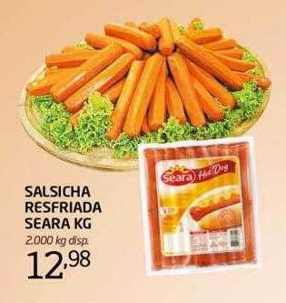 Salsicha resfriada seara kg