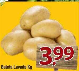 Rede Plus Supermercados Batata lavada kg oferta